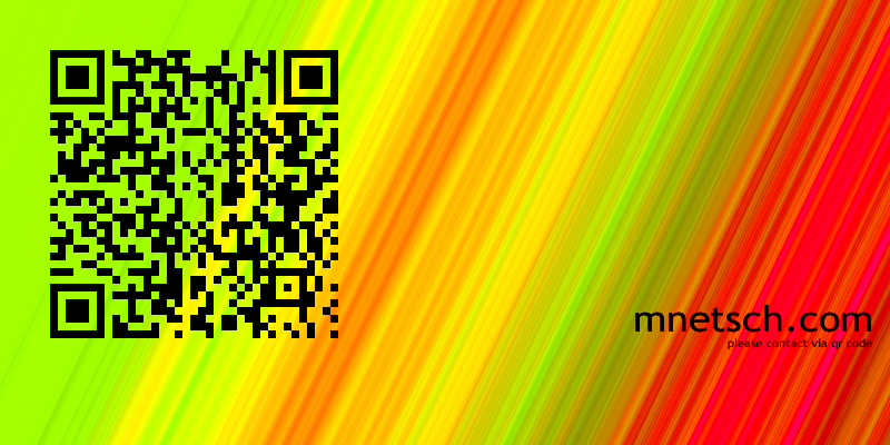 please contact via qr code